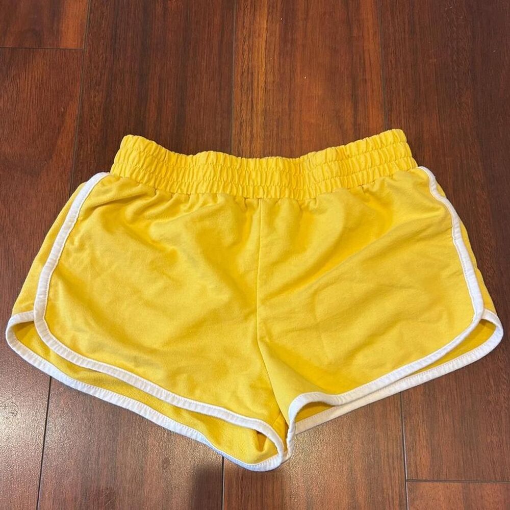 Forever-21 Women's Yellow Shorts